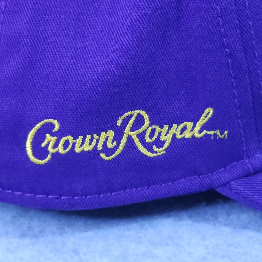 NFL Crown Royal Adjustable Adult Hat Purple Strapback - Picture 4 of 8